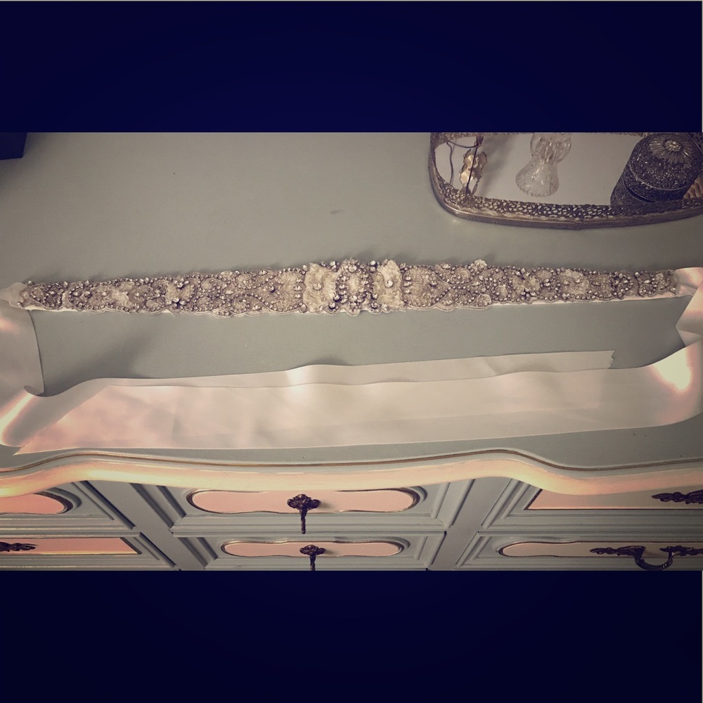 Wedding belt/sash and or reception belt/sash